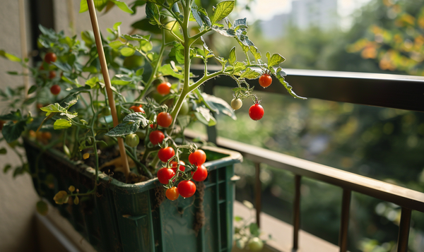 Gemüseanbau auf dem Balkon