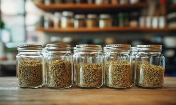 Getrockneten Fenchel aufbewahren