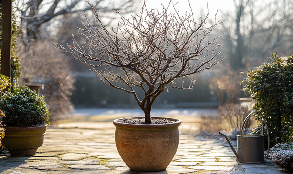 Gießen und Pflege im Winter