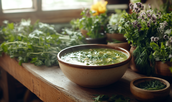 Giersch in der 9-Kräuter-Suppe: Ein uraltes Ritual für Gesundheit und Schutz