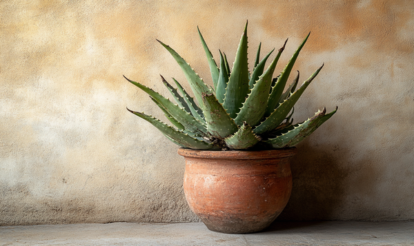 Größe und Wachstum einer ausgewachsenen Aloe Vera Pflanze