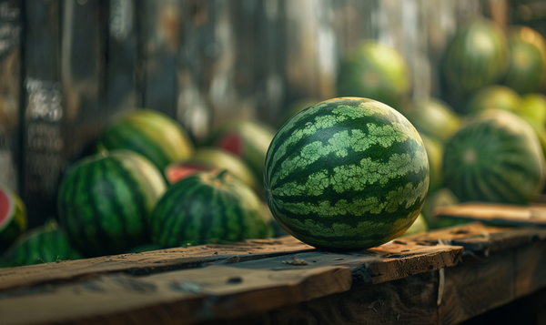 Haltbarkeit ganzer Melonen