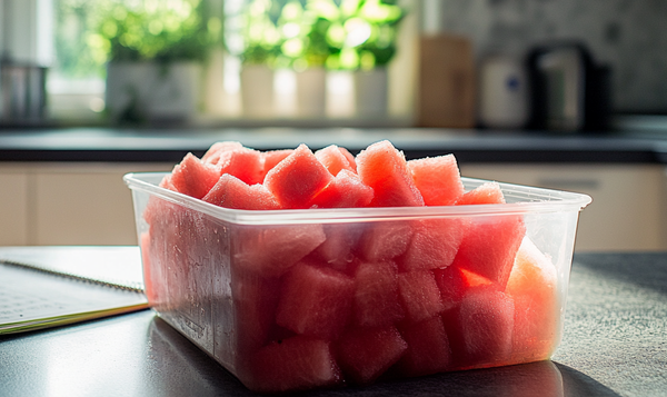 Haltbarkeit von gefrorener Wassermelone