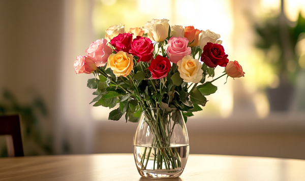 Haltbarkeit von Rosen