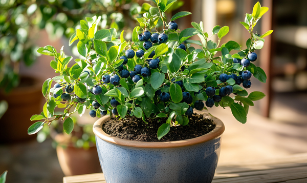Heidelbeeren als Terrassenobst » Die besten Pflanz und Pflegetipps