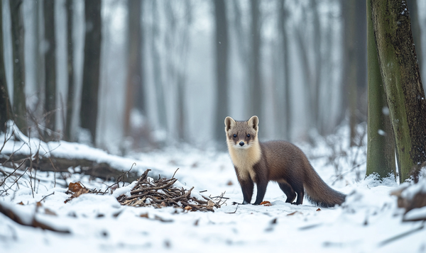 Herausforderungen der Nahrungssuche im Winter
