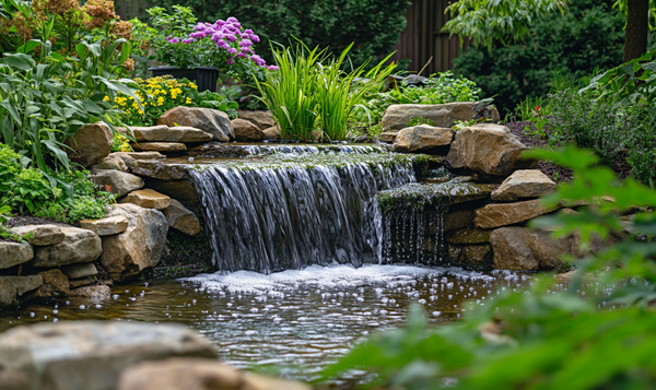 Integration in die Gartenlandschaft