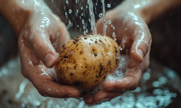 Kartoffeln waschen: Vor oder nach dem Schälen?
