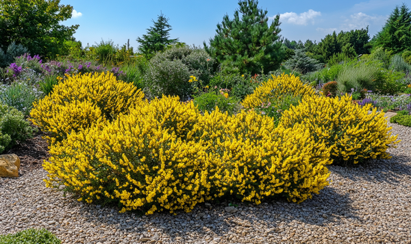 Kombinationsmöglichkeiten für Ginster im Garten