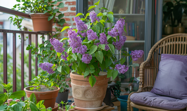 Kompakte Sommerflieder-Sorten für Balkon und Terrasse