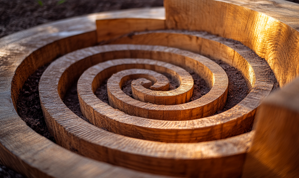 Konstruktion der Spirale