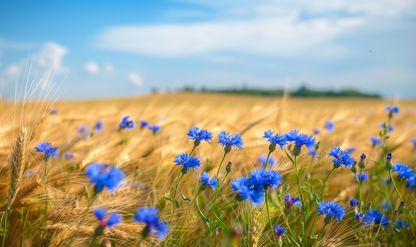 Kornblumen: Ackerbegleiter