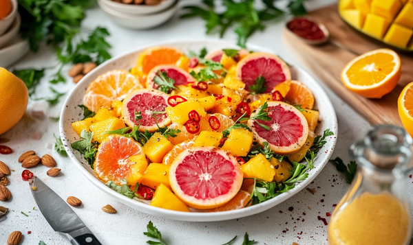 Kulinarische Kombinationen mit Mangos und Zitrusfrüchten