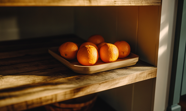Lagerorte für Orangen: Vorratsregal, Keller oder Kühlschrank?
