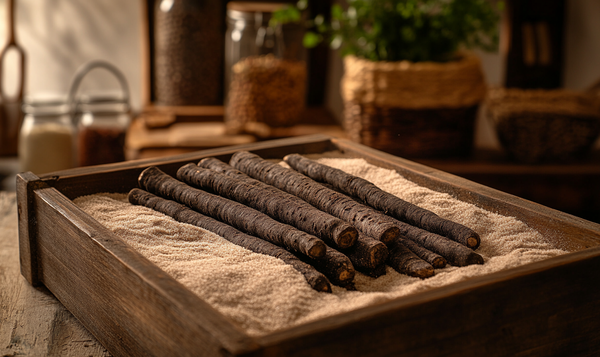 Lagerung in Sand
