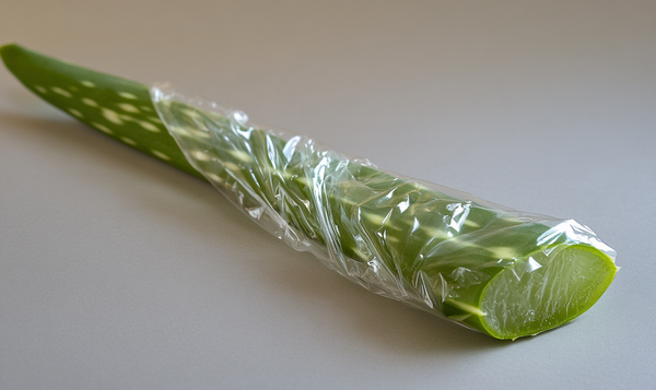 Lagerung von angeschnittenen Aloe Vera Blättern