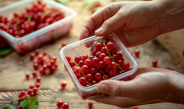 Lagerung von Johannisbeeren