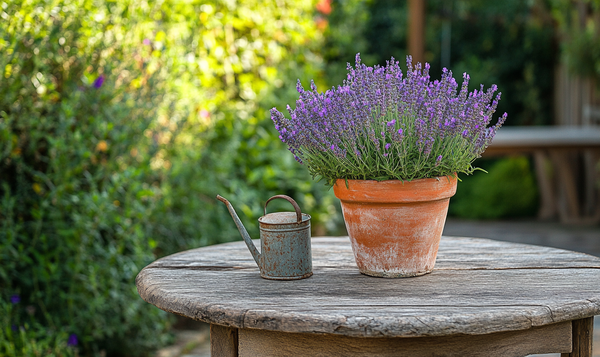 Lavendel im Topf düngen