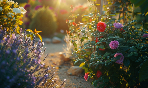 Lavendel und Rosen: Ein Traumpaar mit besonderen Ansprüchen