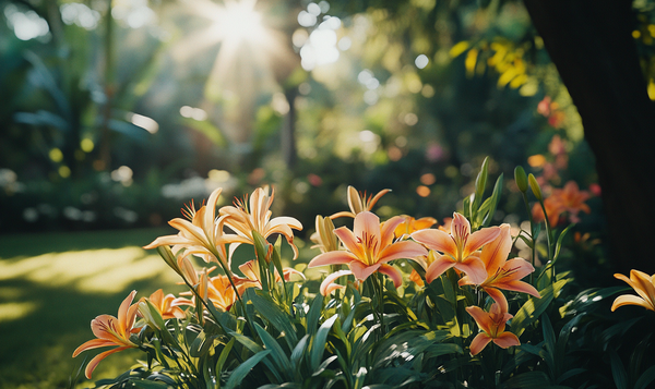 Lilien und Schatten: Ein Widerspruch?
