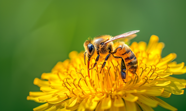 Löwenzahn als Bienenweide