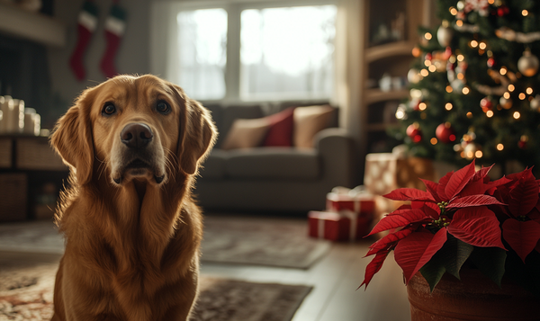 Maßnahmen bei Verdacht auf eine Weihnachtssternvergiftung bei Hunden