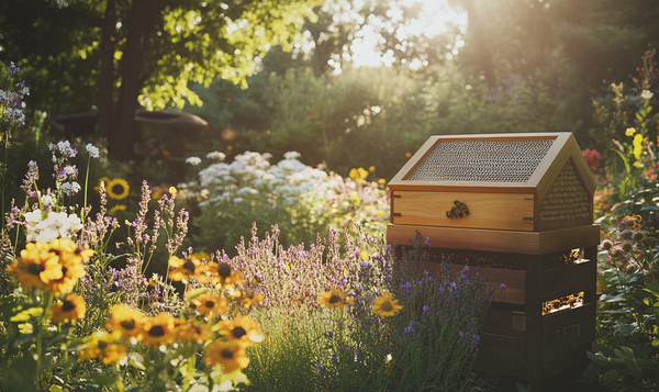 Maßnahmen zum Schutz von Bienen vor Wespen