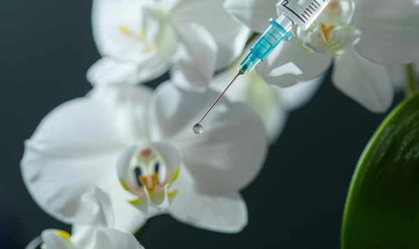 Methoden zum Färben von Orchideen
