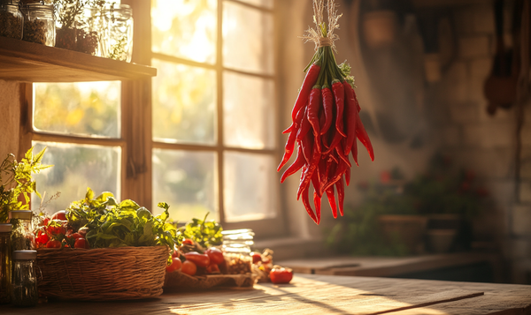 Methoden zum Trocknen von Chilischoten