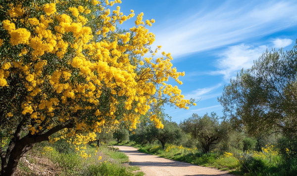 Mimosen auf Mallorca