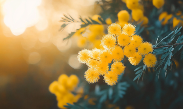 Mimosen in Südostfrankreich