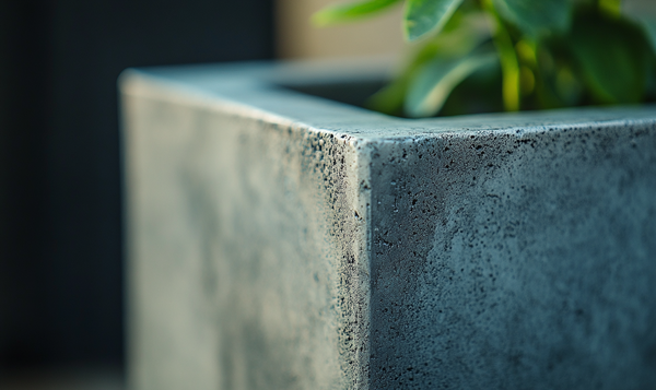 Moderne Materialien für Blumenkästen