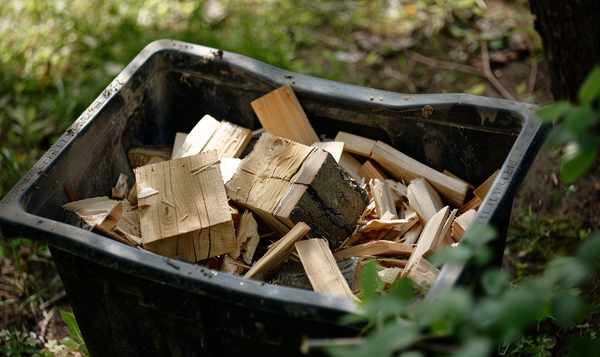 Möglichkeiten zur Entsorgung von Holzresten
