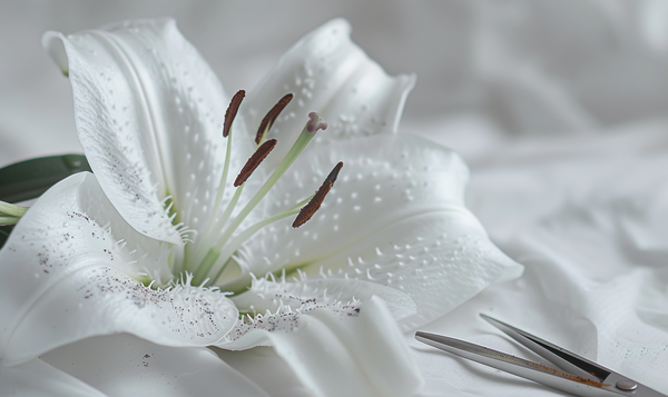 Möglichkeiten zur Reduzierung des Liliendufts