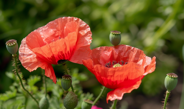Mohn pflegen: Genügsam und pflegeleicht