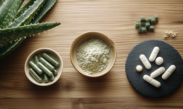 Nahrungsergänzungsmittel mit Aloe Vera