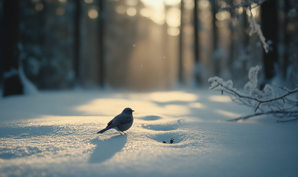 Nahrungssuche im Winter: Eine Herausforderung