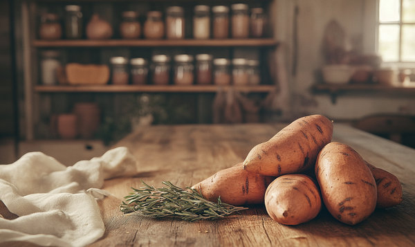 Optimale Lagerbedingungen für Süßkartoffeln
