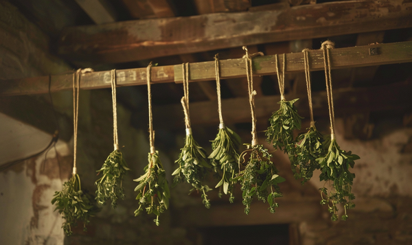 Oregano lufttrocknen