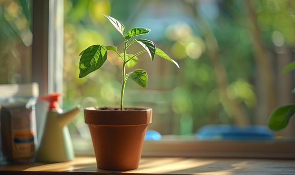 Paprika-Jungpflanzen pflegen: Licht, Temperatur, Wasser & Dünger