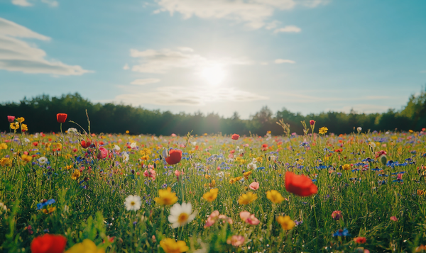 Pflege der Wildblumenwiese