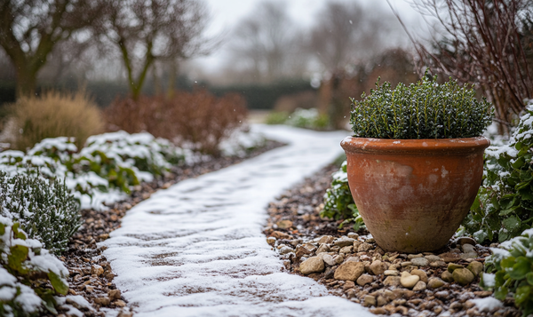 Pflege während des Winters