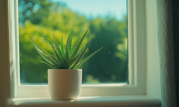 Pflegeleichtigkeit der Aloe Vera im Schlafzimmer
