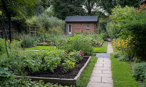 Platzierung im Garten