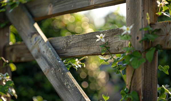Rankhilfen für Clematis selber bauen