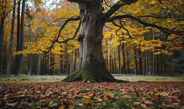 Reife und Ernte der Bucheckern