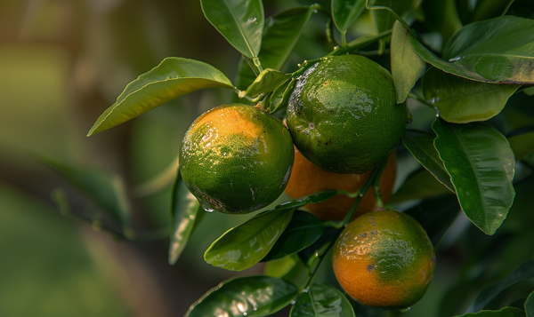 Reifeprozess der Orangen