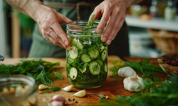 Rezept für Salzgurken
