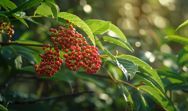 Roter Holunder (Sambucus racemosa) – Leuchtende Farbenpracht