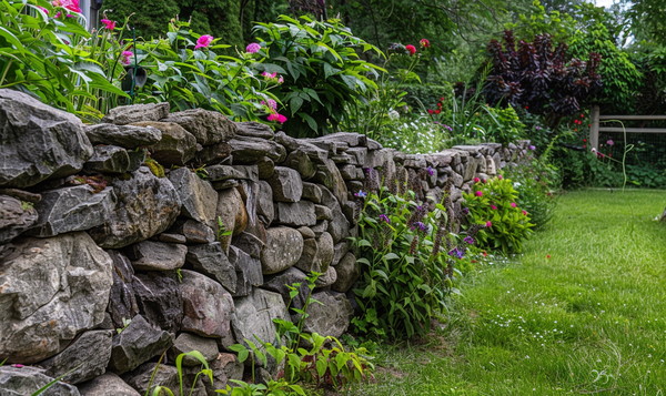 Schäden an der Gartenmauer vorbeugen
